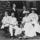 The Roosevelts with their dog Skip, who shockingly wasn’t eaten by any of the family’s other pets